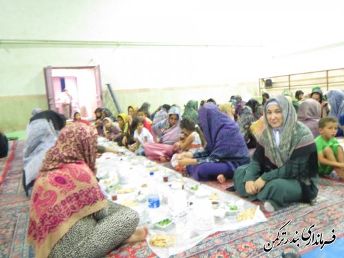 مراسم ضیافت افطاری و بازدید از خانواده های تحت حمایت (طرح مفتاح الجنه)