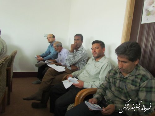 چهارمین جلسه اقماری روسای شورا و دهیاران بخش سیجوال برگزار شد