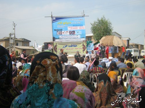 جشنواره فرهنگ جوامع محلی در قره سو بندرترکمن برگزار شد