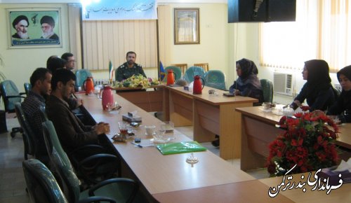 برگزاری برنامه‌های حوزه مشاور جوان فرمانداری ترکمن در هفته دفاع مقدس