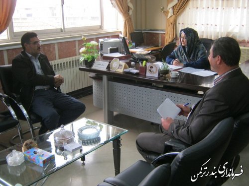ملاقات عمومی فرماندار ترکمن با مردم شهرستان