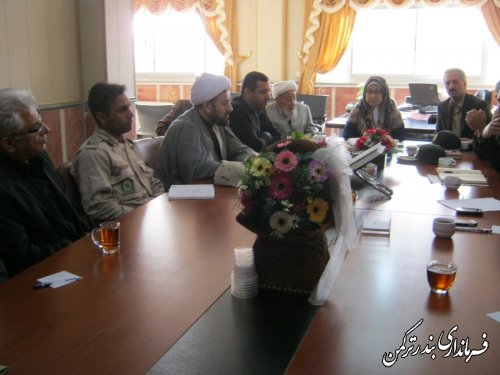 جلسه ساماندهی بازار هفتگی شهرستان ترکمن برگزار شد