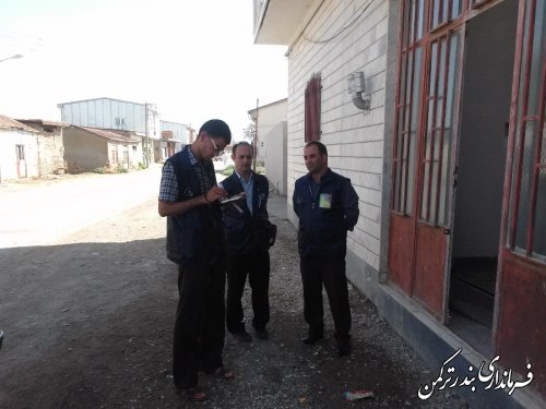 بازدید ناظر و نماینده ستاد سرشماری کشاورزی کشور از ستاد سرشماری شهرستان ترکمن 