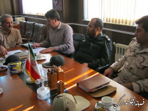 جلسه کمیسیون مبارزه با سرقت شهرستان ترکمن برگزار شد