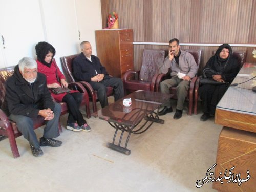 ملاقات مردمی فرماندار شهرستان ترکمن برگزار شد