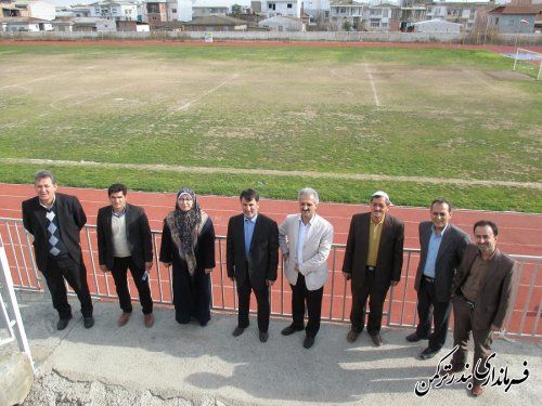 بازدید فرماندار ترکمن و دکتر نظری مهر از چند پروژه شهرستان ترکمن