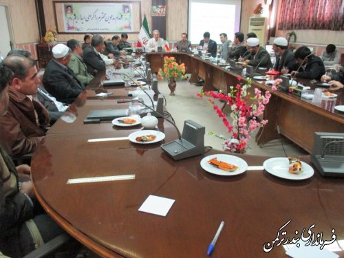برگزاری جلسه مشترک روسای شوراها و دهیاران روستاهای بخش مرکزی و سیجوال