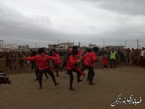 جشنواره بازی های بومی و محلی در روستای چپاقلی بندرترکمن برگزار شد