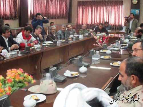 جلسه شورای اداری شهرستان ترکمن برگزار شد
