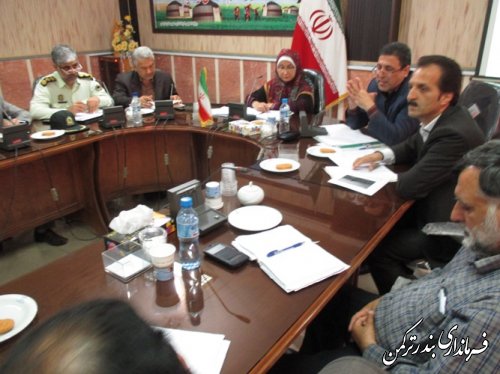 جلسه کارگروه فرهنگی و اجتماعی شهرستان ترکمن برگزار شد