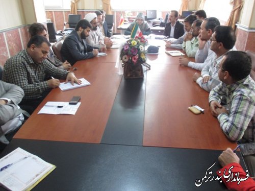 جلسه شورای هماهنگی روز قدس در شهرستان ترکمن برگزار شد