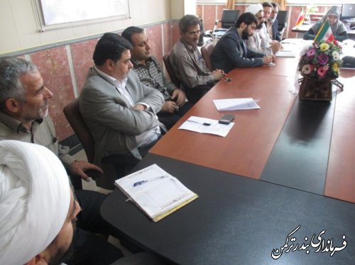 جلسه شورای هماهنگی روز قدس در شهرستان ترکمن برگزار شد