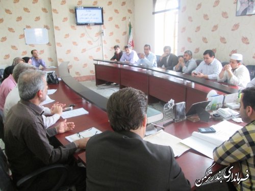 جلسه شورای آموزش و پرورش شهرستان ترکمن برگزار شد