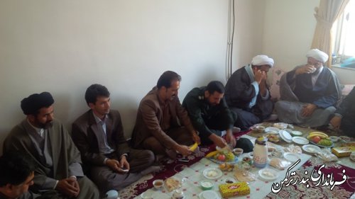 ضیافت 33 نفر از حافظان قرآن کریم شهرستان ترکمن