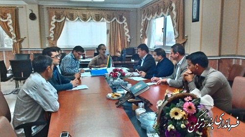 پنجمین جلسه ستاد انتخابات شهرستان ترکمن تشکیل شد