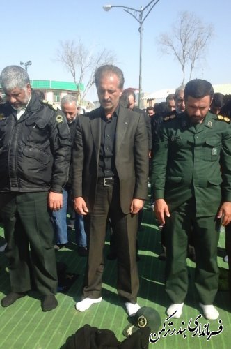 برگزاری مراسم عاشورای حسینی در شهرستان ترکمن