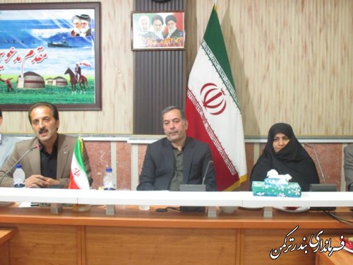 ششمین جلسه شورای اداری شهرستان ترکمن تشکیل شد
