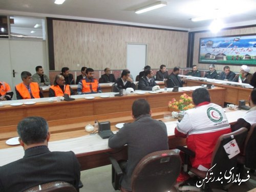 برگزاری مراسم سوگواری اباعبدالله حسین(ع) در فرمانداری ترکمن