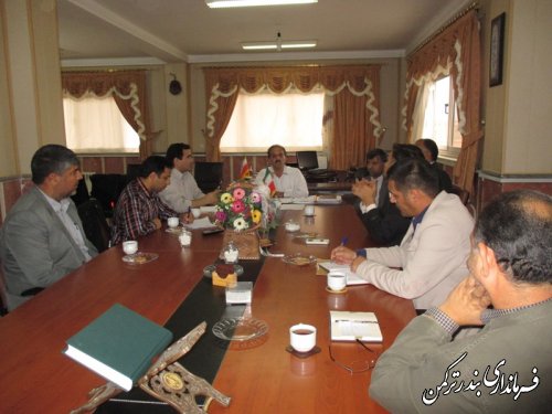 پنجمین جلسه سرشماری آزمایشی نفوس و مسکن شهرستان ترکمن  تشکیل شد