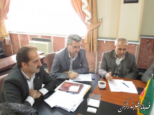 برگزاری جلسه هماهنگی طرح تکاپو با موضوع اشتغال عمومی با همکاری سازمان UNIDO در شهرستان ترکمن