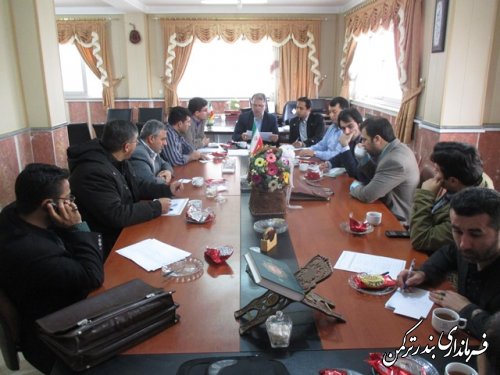 هشتمین جلسه ستاد انتخابات شهرستان ترکمن برگزار شد