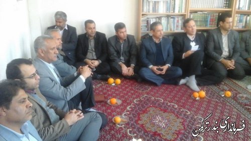 جلسه هماهنگی برگزاری هفته وحدت و 9 دی شهرستان ترکمن برگزار شد