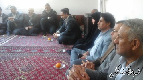جلسه هماهنگی برگزاری هفته وحدت و 9 دی شهرستان ترکمن برگزار شد