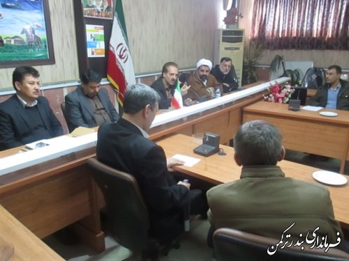 جلسه تأثیر فضای مجازی بر زندگی فردی و اجتماعی شهرستان ترکمن برگزار شد
