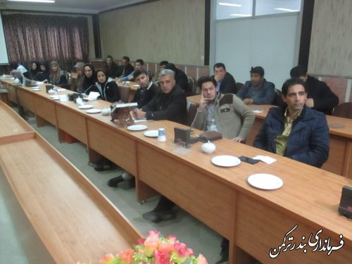 دومین جلسه هماهنگی همایش توسعه شهرستان ترکمن بر پایه ایده های جوانان