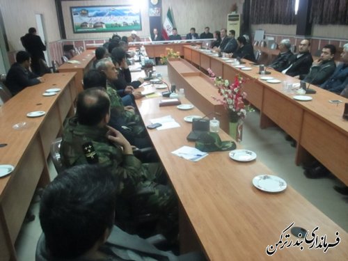 دومین جلسه هماهنگی ستاد دهه فجر شهرستان ترکمن تشکیل شد