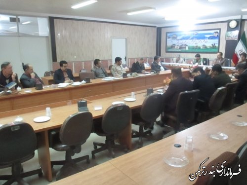 جلسه ستاد اجرایی خدمات سفر نوروزی شهرستان ترکمن تشکیل شد