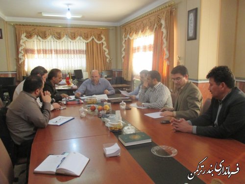 شانزدهمین جلسه ستاد انتخابات شهرستان ترکمن برگزار شد