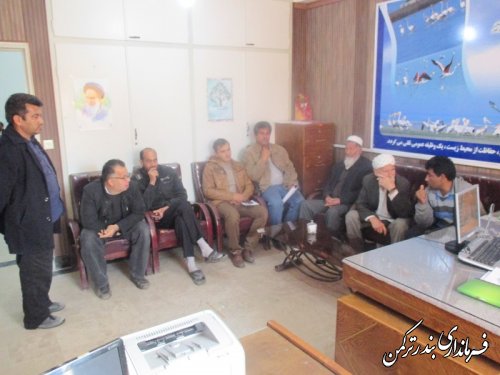 ملاقات مردمی فرماندار شهرستان  ترکمن برگزار شد