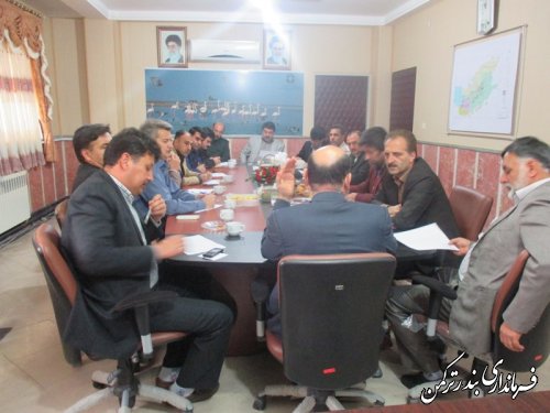 جلسه ستاد تسهیلات سفر شهرستان ترکمن برگزار شد