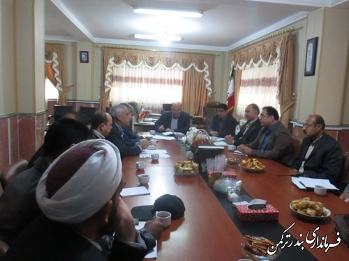دیدار مدیر کل پایانه های حمل و نقل استان گلستان با فرماندار شهرستان ترکمن
