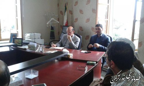 برگزاری جلسه شورای آموزش و پرورش شهرستان ترکمن