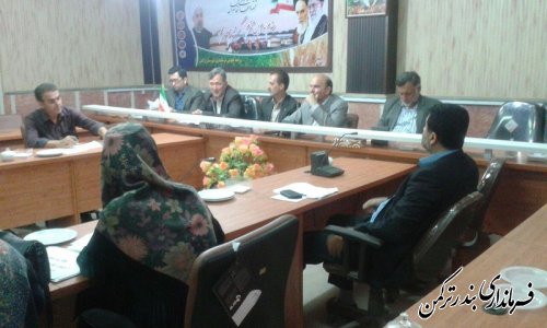 سومین جلسه ستاد ساماندهی امور جوانان شهرستان ترکمن برگزار شد