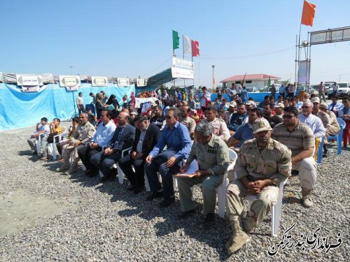 برگزاری برنامه های گرامیداشت روز ملی خزر در شهرستان ترکمن