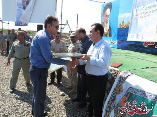 برگزاری برنامه های گرامیداشت روز ملی خزر در شهرستان ترکمن