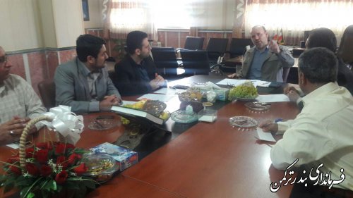جلسه هماهنگی حضور وزیر ارتباطات و فناوری اطلاعات در شهرستان ترکمن برگزار شد