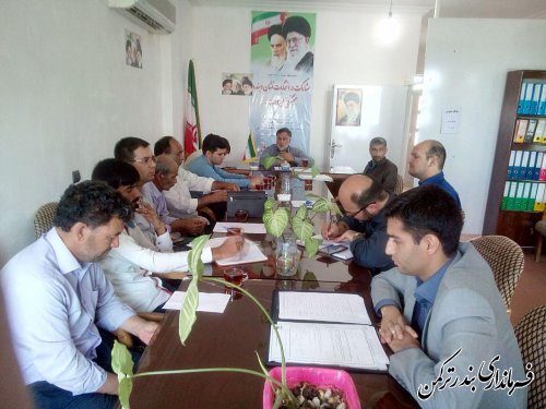 جلسه هماهنگي برنامه هاي هفته دولت در بخشداری سیجوال برگزار شد