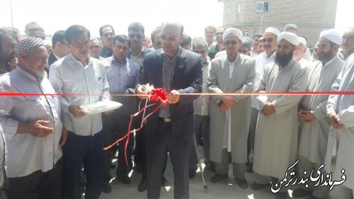  افتتاح کارخانه مکانیزه مواد معدنی در شهرستان ترکمن