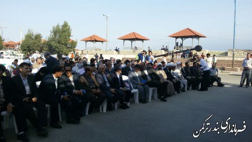 مراسم گرامیداشت شهدای منا در شهرستان ترکمن برگزار شد