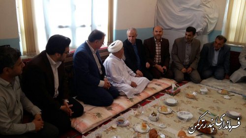دیدار رئیس سازمان حج و زیارت کشور با امام جمعه اهل سنت شهرستان ترکمن
