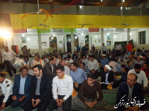 جشن بزرگ غدیر در شهرستان ترکمن برگزار شد