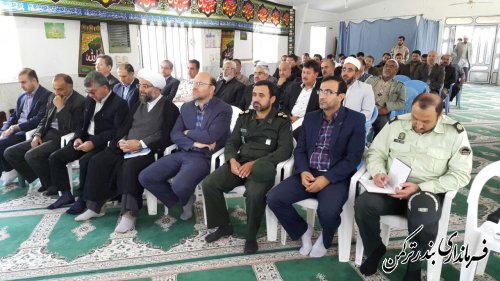 اجلاسیه مجمع بسیج شهرستان  ترکمن برگزار شد