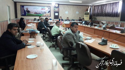 هفتمین جلسه ستاد ساماندهی امور جوانان شهرستان ترکمن برگزار شد