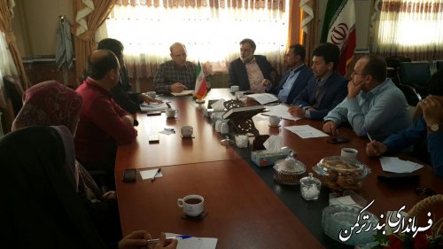 جلسه بررسی اعتبارات و طرح های هادی روستاهای شهرستان ترکمن برگزار شد