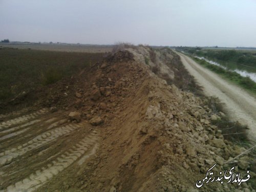 خطر سیل در اثر تخریب دیواره رودخانه قره سو
