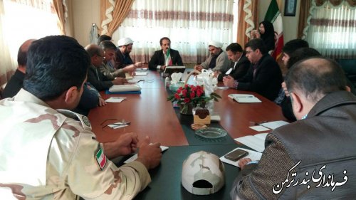 برگزاری جلسه کمیته فرهنگی صید و صیادی غیر قانونی درشهرستان ترکمن